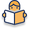 A book with a star