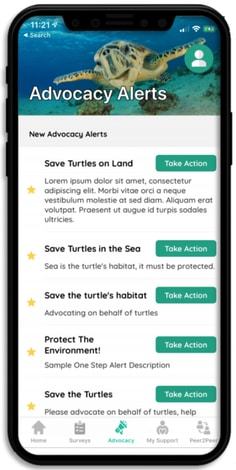 Advocacy apps can push action alerts to users and keep them engaged with the newest updates. Advocacy apps can push action alerts to users and keep them engaged with the newest updates.